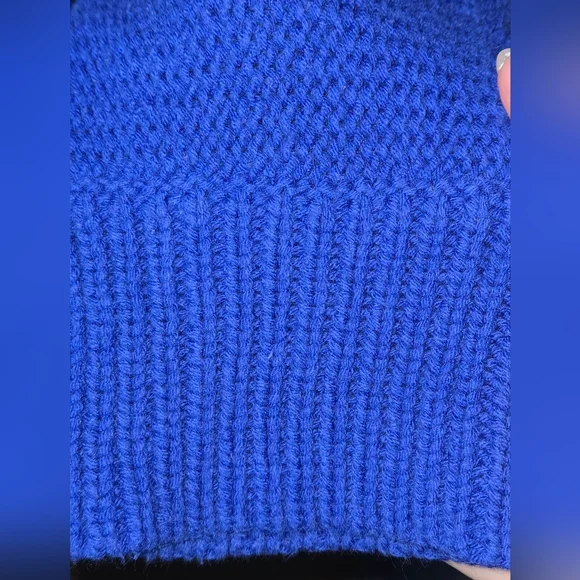 Ralph Lauren Blue Toggle Button Up Cardigan Sweater W/ Pockets, 2X - Picture 4 of 11